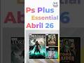 Juegos ps plus essential Abril 26