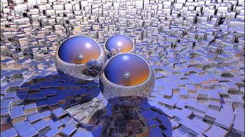 Povray Demo Animation - Cyclum