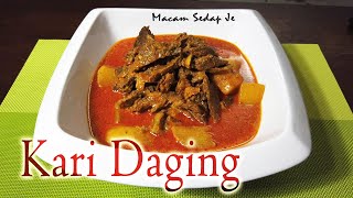 Kari Daging Super Sedap Resepi Bapa Mertua | Cara Memasak Kari Daging Yang Sedap | Beef Curry