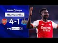 Gunners win SIXTH game in a row! 🔥 | Arsenal 4-1 Newcastle | Premier League Highlights image