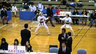 07250 20151122彩の国親睦大会女子B団体組手栄戦