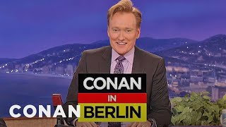 Conan Announces His Trip To Berlin | CONAN on TBS