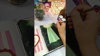 Flash Acrylic Painting 🖌️🎨 #art #shortvideoformat #youtubeshorts #acrylicpainting #ytshort