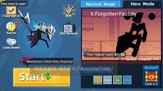 stickman master archer Forgotten Factory level 1-10 screenshot 4
