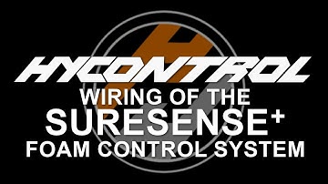 Wiring of the SureSense+ Foam Control System