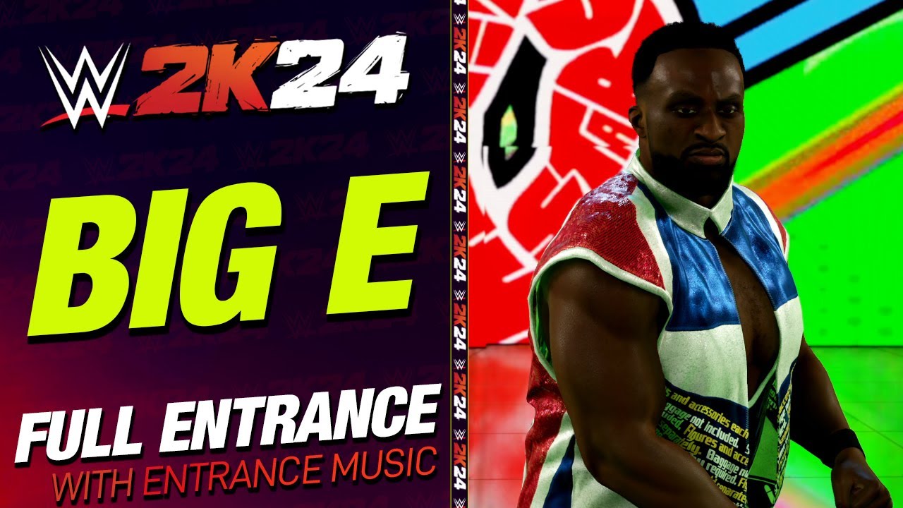 BIG E WWE 2K24 ENTRANCE - 