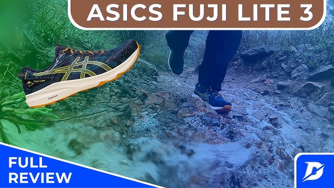 Asics Fuji Lite 3 Review: A fast trail shoe with some major versatility -  YouTube