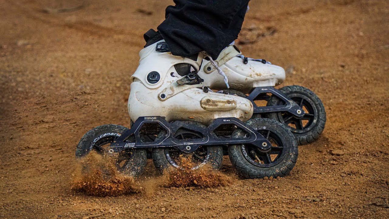 TESTANDO PATINS PARA ANDAR NA TERRA | OFF ROAD