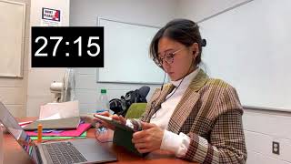 Study With Me no   Short Evening Library Session 45 Min  Mdphd Student  Med School