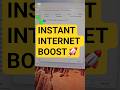 Boost Your Internet Speed Instantly (PC)