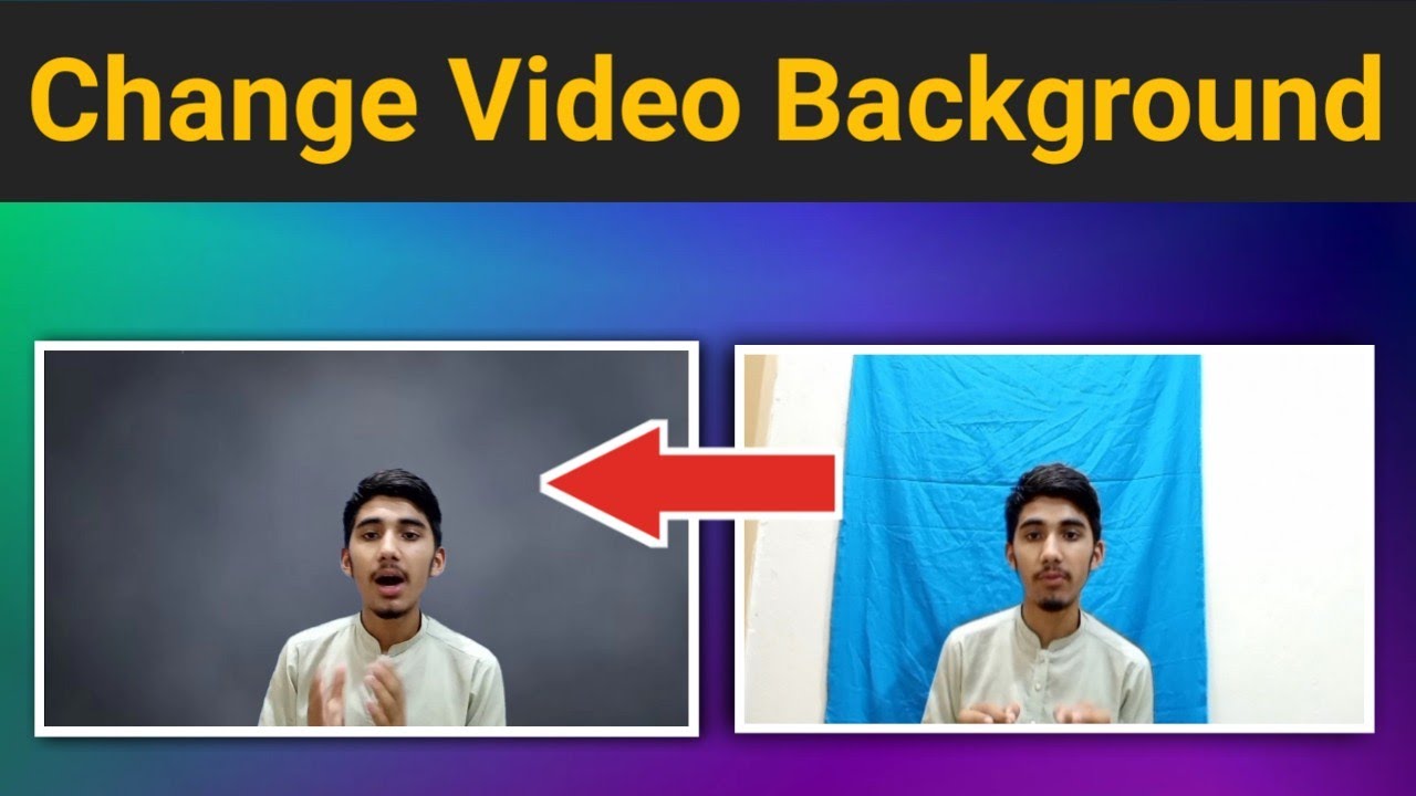 How To Remove Green Screen Background || Change Video Background