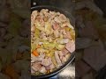#vegetables #carrots #cabbage #ginisangrepolyo #cassler #porkskin #chicharon #overload