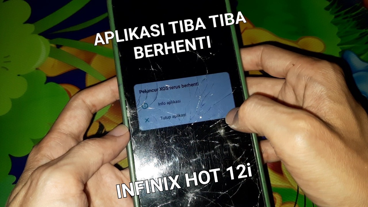 Keluar Peringatan Apk Berhenti - Infinix Hot 12i