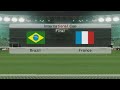 pes6 - Brazil vs France 2:2 international cup final