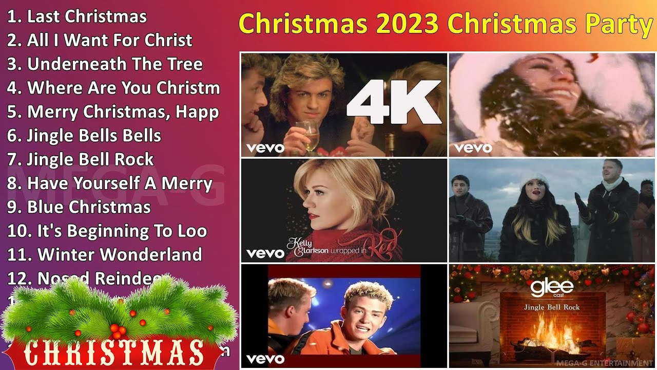 Christmas 2023 Christmas Party Music Playlist Top Christmas Songs