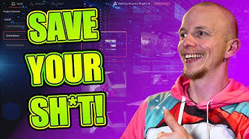 How to backup your database in Davinci Resolve