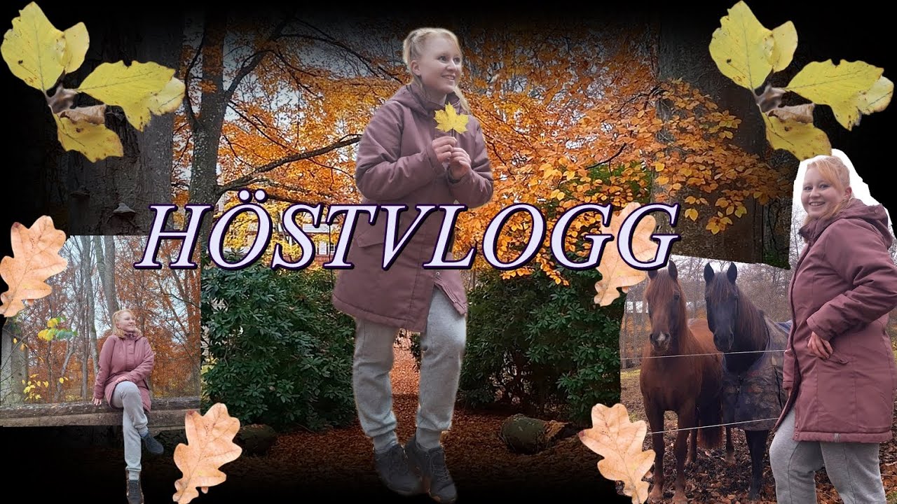EN UNDERBAR HÖSTVLOGG!!! 2025: KAROLINA HOFF
