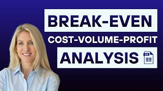 Break-Even Analysis in Excel | CVP Analysis with Realistic Healthcare Examples (Units &amp; Revenue)