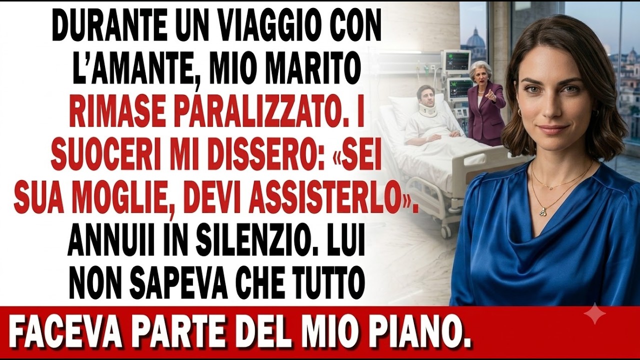 Il rumore delle rotelle della valigia nuova risuonò nell’ingresso mentre mio marito si sistemava la cravatta davanti allo specchio. «È una riunione importante, in Sardegna», disse con quel...