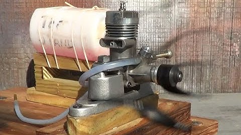 Enya  19 V Test Run on a Beautiful Fall Morning