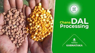 Our Food FF Processing Chana Dal || Mr. Ravi Kumar M R  || Tumkur || Karnataka || Dal Mill