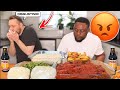 NIGERIAN FOOD IS DISGUSTING PRANK ON MY NIGERIAN FRIEND *Prank gone wrong* 😱