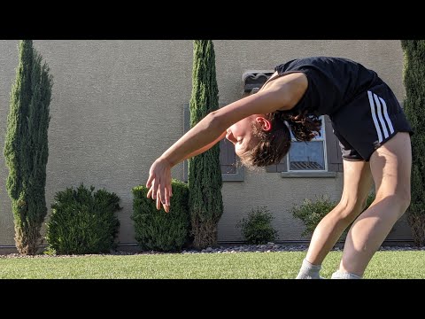 How to do a backbend tutorial. #gymnastics #tutorial