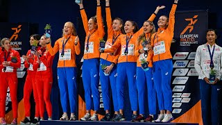4x400 meter vrouwen vieren Europese titel