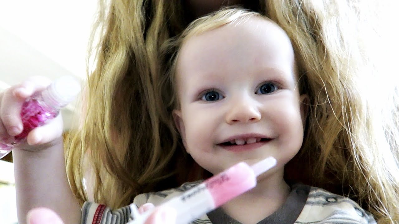 Giving a Toddler Liquid Medicine YouTube