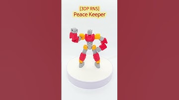 [3DP RNS] Peace Keeper (3D Printed Robot) #3D #printed #robot