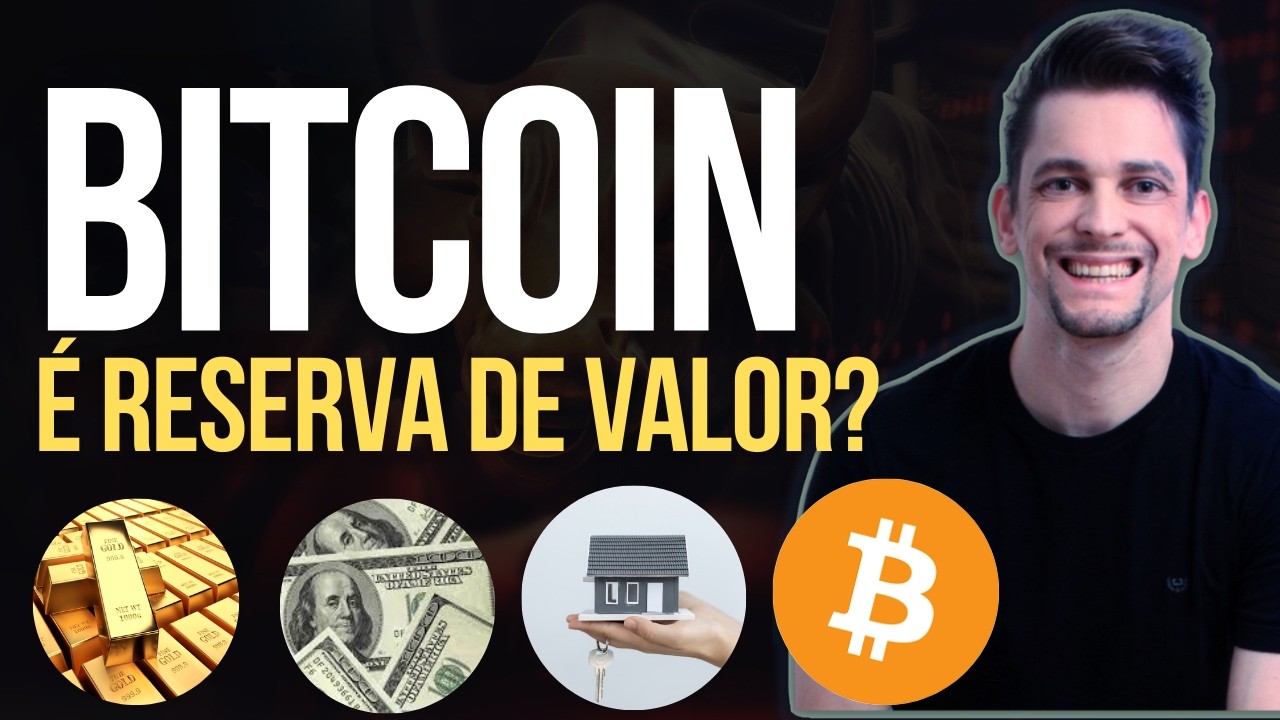 BITCOIN é reserva de valor? OURO x BTC, qual a melhor?