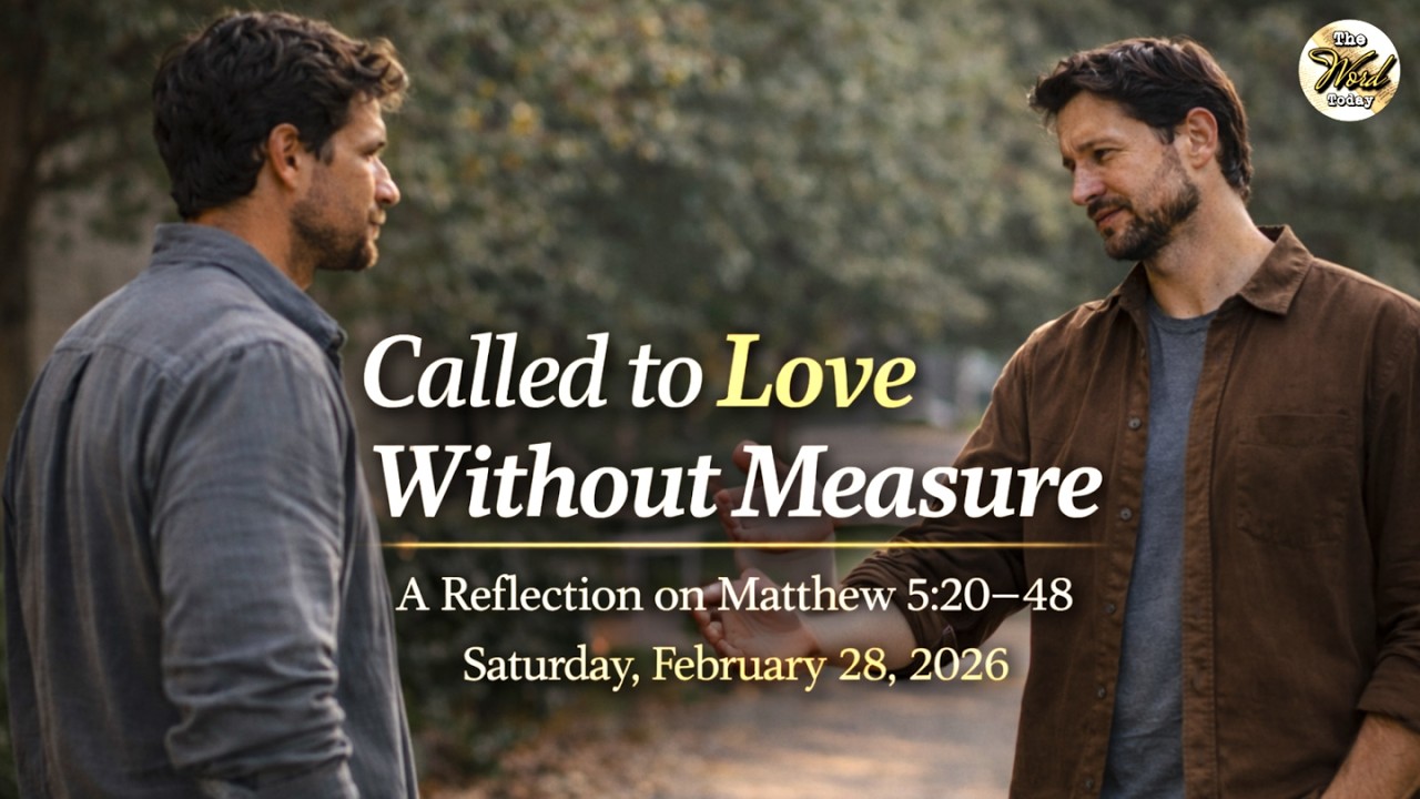 Called to Love Without Measure – A Reflection on Matthew 5:43–48 | Saturday, February 28, 2026