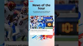 Breaking News: Chargers will place Omarion Hampton on IR #chargers