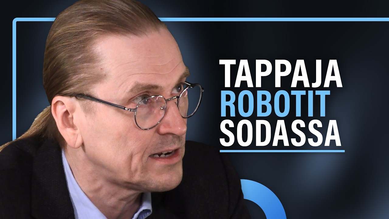 Tekoäly, droonit, Ukrainan sota ja tappajarobotit (Mikko Hyppönen) | Puheenaihe 638