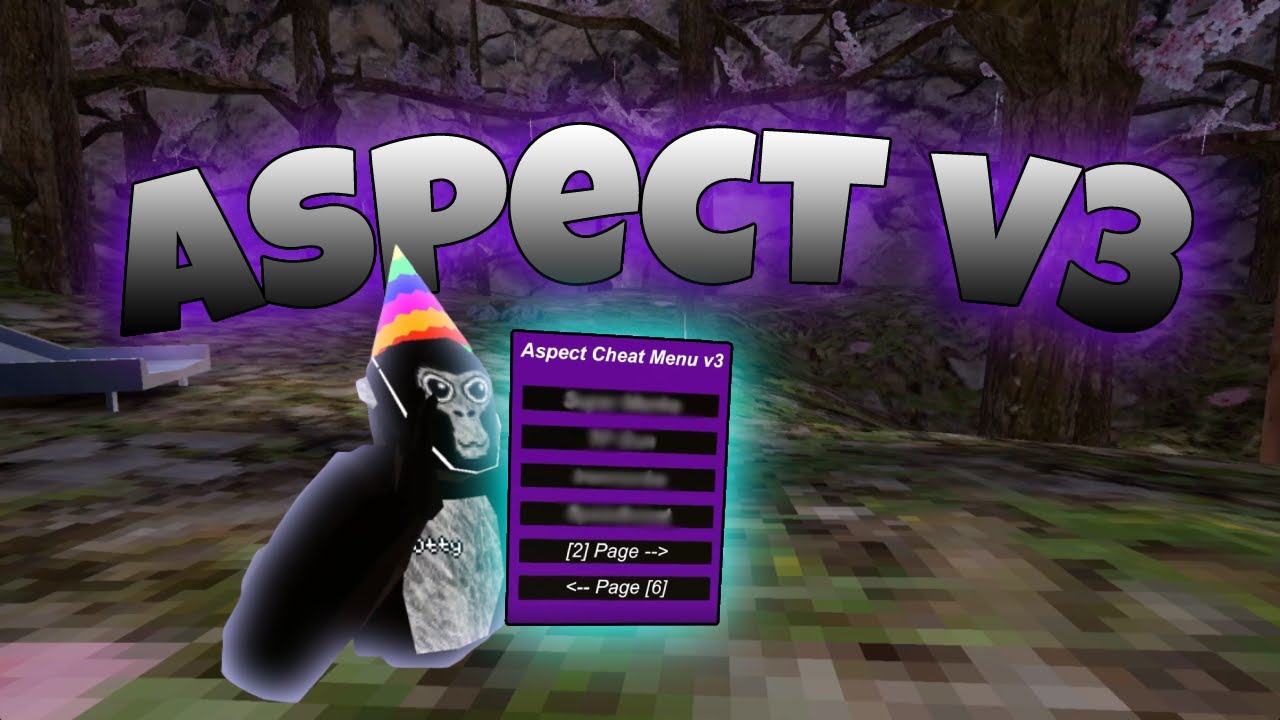 Rexon Free Menu Gorilla Tag's best free Menu!┃Aspect Menu V3 SHOWCASE┃*LAG ALL*┃*FREE ...
