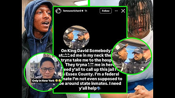 Famouss Richard Stabbed In The Neck & Says The Jail Is Refusing To Help!!