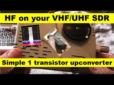HF on your VHF / UHF SDR RT2832 dongle (A simple upconverter)