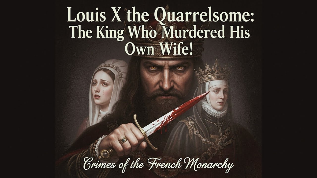 Louis X le Hutin : Le Roi qui Assassinait sa Propre Épouse ! Crimes de la Monarchie Française