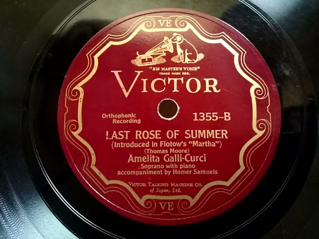 その他 LP Amelita Galli-Curci Volume one GV578 Rubini Records /00260 Amazon.com: Rare Amelita Galli-Curci Very Nice One Sided 12 Inch