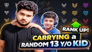 I Boosted a Random 13 Year Old Kid in VALORANT… He Went Crazy 😱(UNEXPECTED ENDING) 