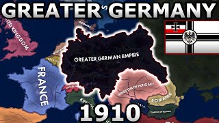 What if a Greater German Empire existed in WW1? | HOI4 Timelapse