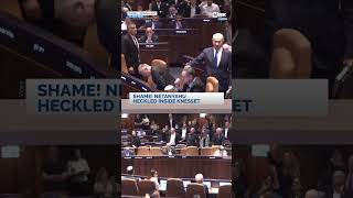 Netanyahu Diteriaki dengan Teriakan 'Memalukan!'; Adegan Meledak di Parlemen Israel