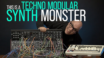 Behringer System 55 Modular TECHNO SYNTH Monster
