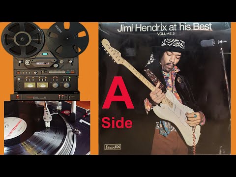 Jimi Hendrix at his Best (A side) [full vinyl album]