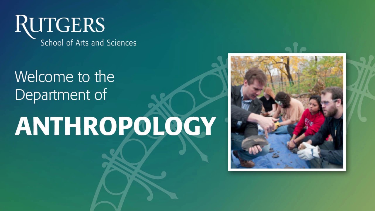 phd anthropology rutgers