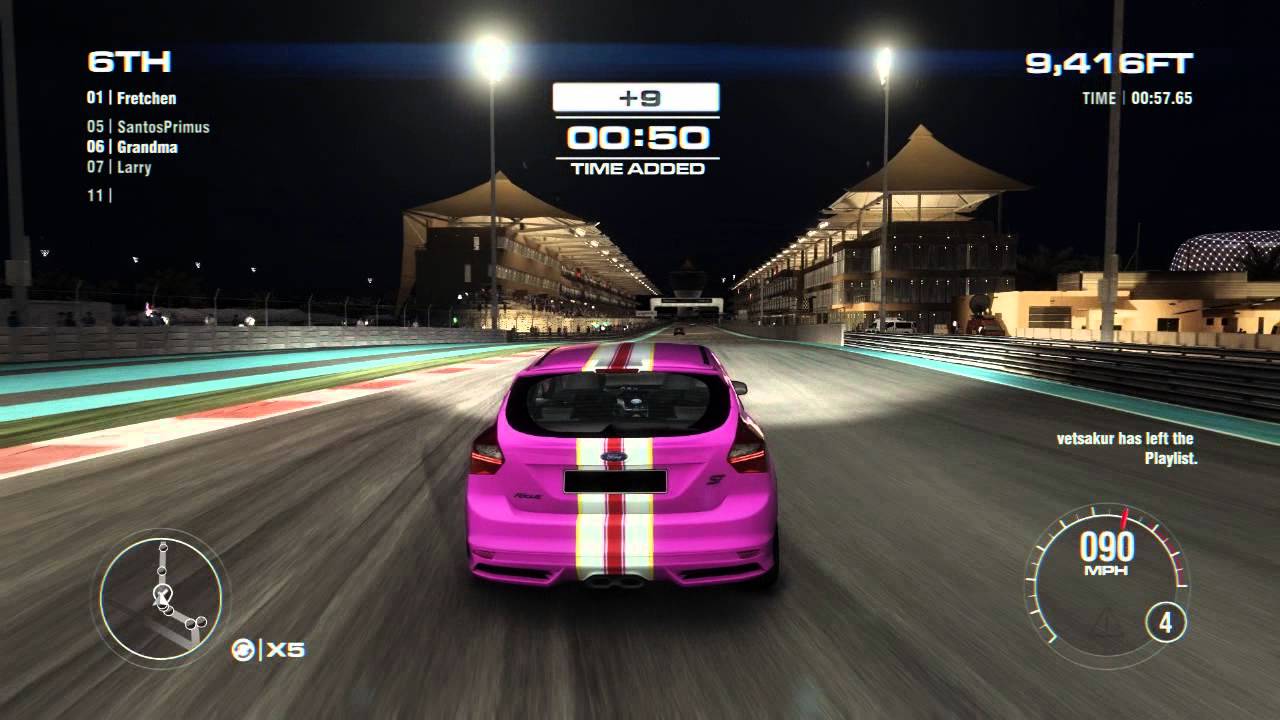 Grid 2 Multiplayer Checkpoints GRID 2 PC Multiplayer Checkpoint Gameplay: Tier 1 Upgraded Ford Focus ...