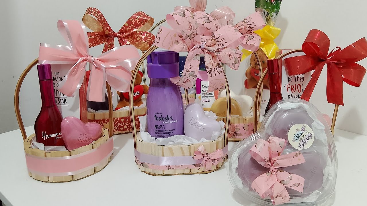 Lindas cestas apartir de R$ 49,99 Dia da Mulher e Dia das Mães 🩷🌸