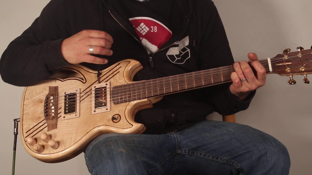 Portland Guitar Luthier Hollow Body Electric Guitar