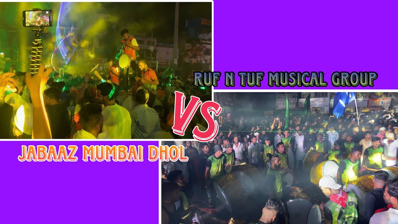 🔥Jabaaz Mumbai Dhol🔥 Vs 😅Ruf N Tuf 😅Battle video At Lonavala 📍Sandal 🤙🏻