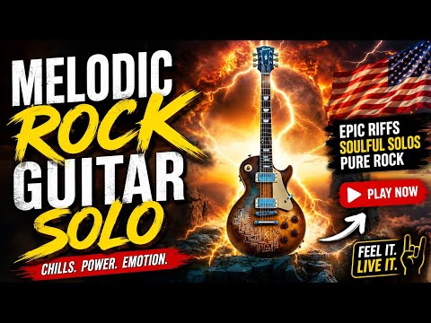 Melodic Rock Guitar Solo 🎸 Powerful, Emotional & Epic 2026